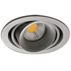 Точечный светильник DL18615/01WW-R Silver Grey/Black