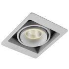 Точечный светильник DL18615/01WW-SQ Silver Grey/Black