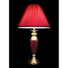 Интерьерная настольная лампа 008/1T MRD (бордо) мал.(уп 10 шт)