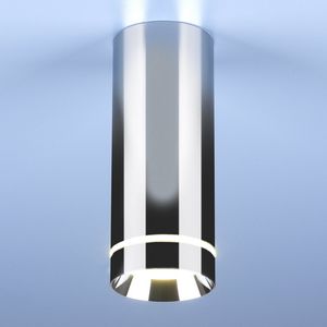 Накладной светодиодный светильник DLR022 12W 4200K хром