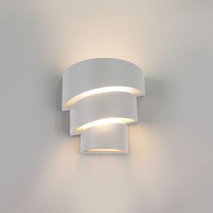 Настенный светильник уличный 1535 TECHNO LED HELIX белый