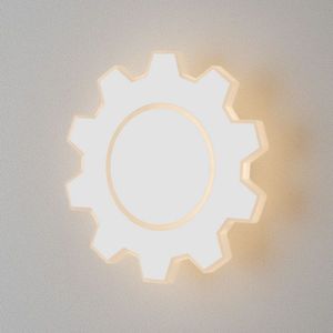 Настенный светодиодный светильник Gear M LED белый (MRL LED 1095)
