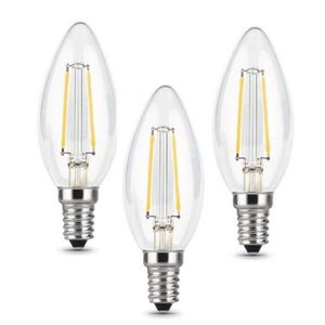 Лампочка Filament Свеча E14 5W 2700К 1/20 (3 лампы в упаковке) 103801105T