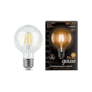 Лампочка LED Filament G95 E27 6W 2700K 1/20 105802106
