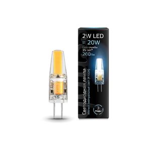 Лампочка светодиодная капсульная G4 4100K 200lm 107707202
