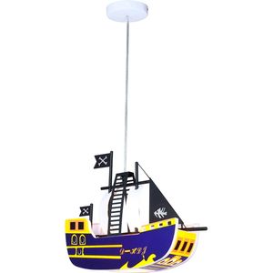 Детский подвесной светильник пиратский корабль для мальчиков Kita 15723