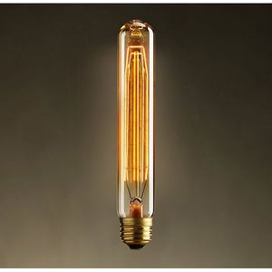 Ретро лампочка накаливания Эдисона цилиндр E27 40W 2400-2800K 1040-H