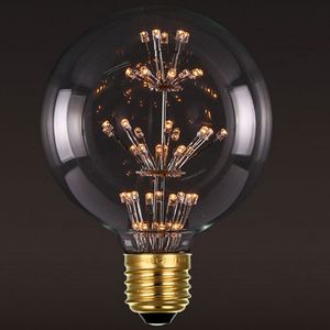 Светодиодная ретро лампочка Эдисона груша E27 3W G12547LED