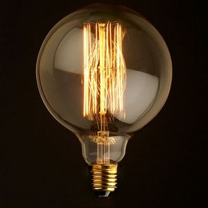 Ретро лампочка накаливания Эдисона груша E27 60W 2400-2800K G12560