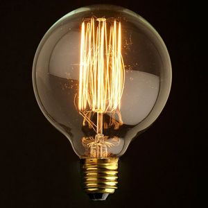 Ретро лампочка накаливания Эдисона груша E27 40W 2400-2800K G9540